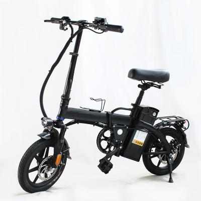 China MINI 14 inch 48V folding electric bicycle mini folding e-bike for adults for sale