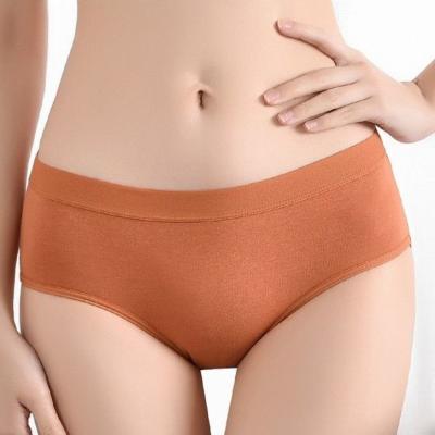 China Cheap Women's Underwear Celana Dalam Pria Pakaian Wanita Briefs Antibacterial Milk Silk Panties Rise for sale