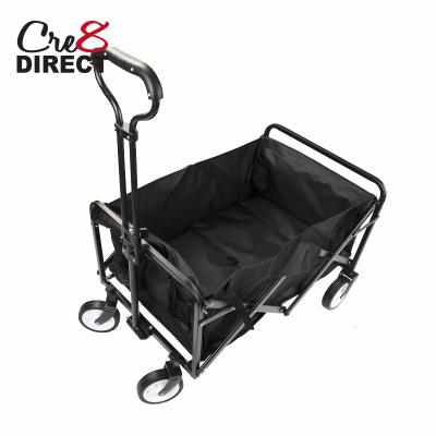 China Outdoor Service Portable Camping Cart Beach Cart Kids Park Tools Collapsible Folding Garden Cart for sale