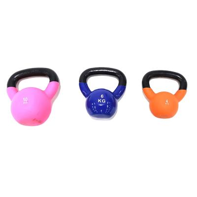 China Weight Lifting Training Free Dip Plastic Cast Iron Weight Strength Training Neoprene Kettlebell Factory Direct From China for sale