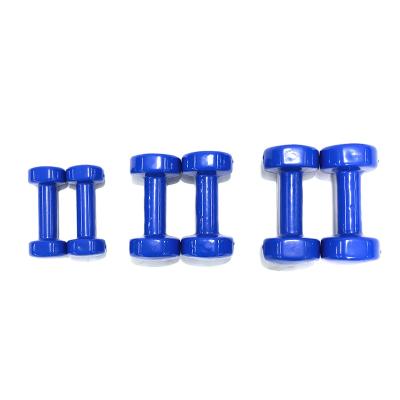 China Weightlifting Training Equipment Wholesale Immersion Fitness Weightlifting Plastic Dumbbell For Sale Dumbbell Set Strength Training Direct Manufacture for sale