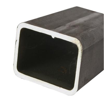 China Liquid Pipe HENGFA MANUFACTURE Black Square High Quality Rectangular Steel Tube for sale