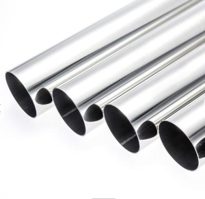 China Boiler Pipe 201 304 304L 316 316L SS Round Line Type Stainless Steel Tubing Pipe Tube ERW Weld Price for sale