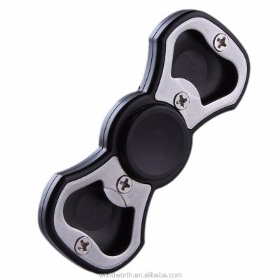 China Decompression stir toy+bottle opener NEW promotion gifts stir beer opener hand spinner stir Toy Anti-Stress Fidget Opener Bottle opener for sale