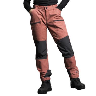 China Women Breathable Spandex Warm Pants Two Elastic Soft Trekking Stretch Woven Outdoor Sports Pants for sale