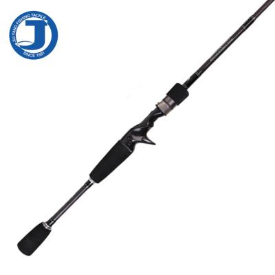 China JIUYANG Carbon Fiber Carbon Fiber Portable Bass Deep Sea Fishing Rod Pole 1 Section Baitcasting for sale