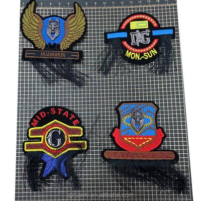 China custom 3D metal garment label metal logo metal patch for sale