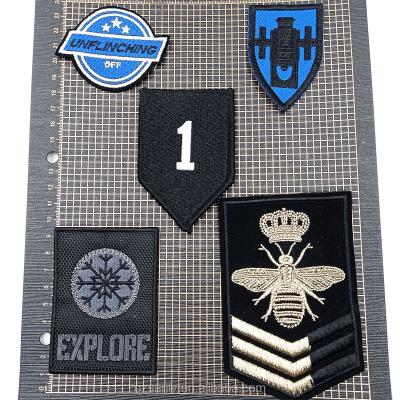 China 3D tear off custom garment label patch hoodie patch for sale