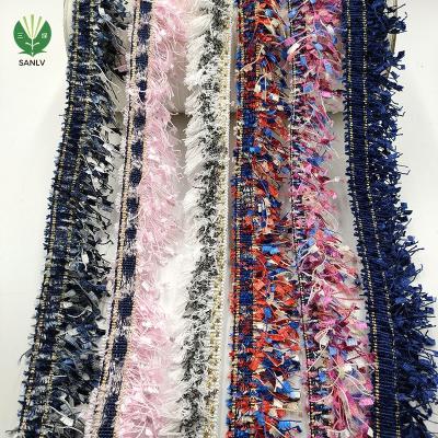 China Viable lace ribbon in rolls for ladies step-inv colorfull webbing lace strap for sale