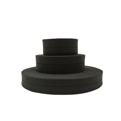 China 2cm 2.2cm 2.5cm Elastic Rubber Band Customized Elastic Tape Fold Over Elastic Band for sale