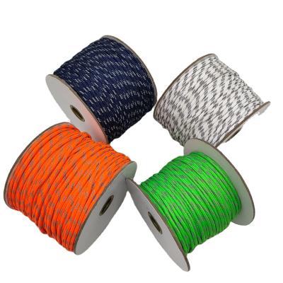 China Polyester Packing Rope Round Rope Webbing Bottle Holder Outdoor Packing Rise Rope for sale