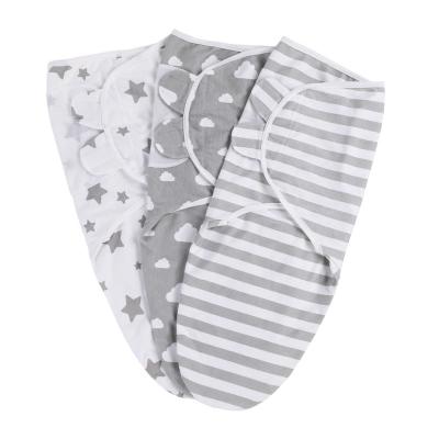 China Folded Newborn Baby Wrap Envelopes Australia Winter Knit Sleeping Bag Envelope Fleece Thickened Products 2021 Fashion Super Soft Plush Easy for sale