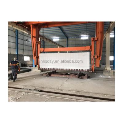 China Building Material Shops Industrial Enterprise 20000m3/year Expandable Plant Plant Block And Panel Production Line Lightweight Concrete Equipment AAC for sale