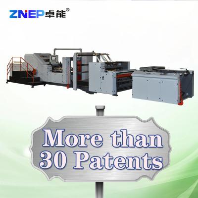 China food & 2022 Beverage Factory Price New ZNEP Brown Paper Bag Making Machine In China for sale