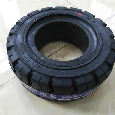 China ANYGO natural rubber brand 150/75-8 model XZ18 solid tire, forklift tire/solid tire, industrial solid tire for sale