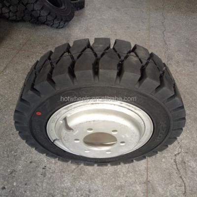 China ANYGO Natural Rubber Brand 7.00-15 Model XZ01 Click Solid Tire, Forklift Tire/Solid Tire, Industrial Solid Tire for sale