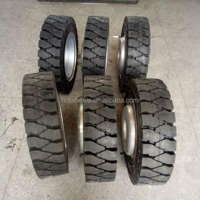 China Natural Rubber 7.00-15 XZ01 Forklift Solid Tires, Pneumatic Solid Tire, Solid Resilient Tires for sale