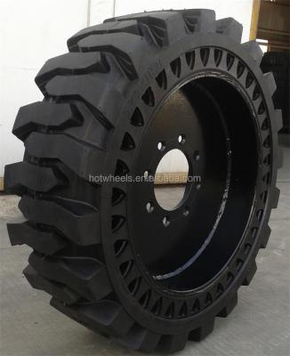 China Brand 10-16.5, 31x6x10, 31x10-20 Skid Steer Wildcat ANYGO Solid Tires for sale