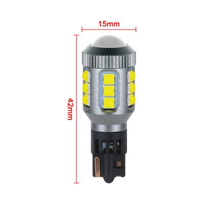 China Turning Daytime Running Light Retrofit T15 3030 16SMD Canbus T15 LED Daytime Running Light Car Reverse Lights Auto Backup Reverse Lamp White for sale