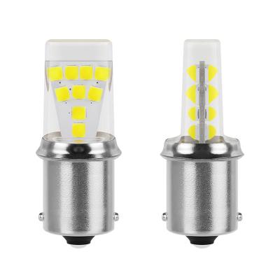 China Lighting High Quality Retrofit Car Accessories Turn Signal Light 1156 1157 LED Brake Bulb 3030 24SMD Canbus Reverse Holder Width Tail Lamps for sale