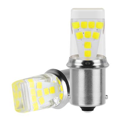 China led modification car ignition lights 3030 24smd 3157 7443 1156 1157 auto brake tail reverse turn signal lights for sale