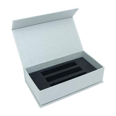 China Handmade Custom Magnetic Box With EVA Liner Paper Box Watch Strap Packaging Gift Box for sale