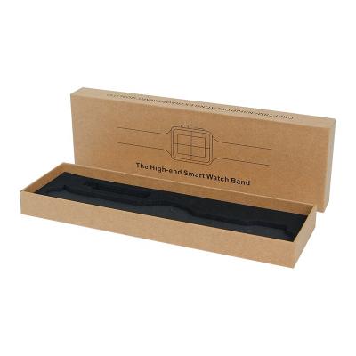 China Handmade Kraft Paper Box For Smart Sport Watch Band Eco Friendly Boxes For Watch Straps for sale