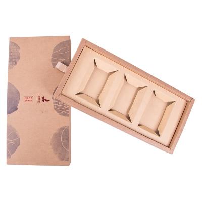 China Handmade Wholesale Luxury Cardboard Tea Packaging Drawer Paper Box Recycle for sale