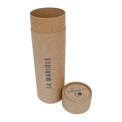 China Handmade Custom Recycle 120G Coated Paper Boxes Round Big Cylinder Cardboard Box 2021 for sale