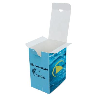 China Handmade Custom Foldable Single Paper Box For High Reach With 4C Printing Factory for sale