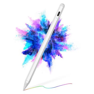 China Palm Rejection/Magnetic Sealed/Replaceable Fine Aluminum Alloy Capacitive Active Drawing Stylus Pen Auto Sleep Palm Rejection Tip Stylus Touch Switch/Two Modes Id706 1 Mm For Ipad for sale