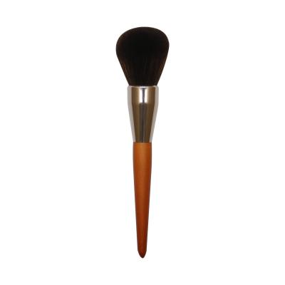 China Angular Blush High Quality Large Solid Single Makeup Brush St Facial Wood Handle Custom Made Makeup Brush Set Private Label Makeup Brushes for sale