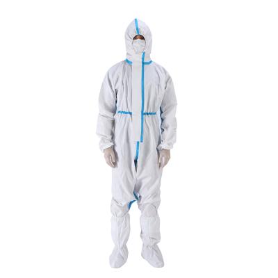 Cina Medical Full Body Protective Clothing And Safety Equipment Disposable Protective Suit In Stock in vendita