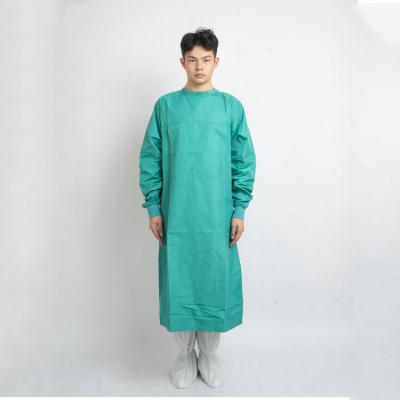 China Medical Protective Clothing surgical sms non-woven Disposable Coverall Medical isolation gown zu verkaufen