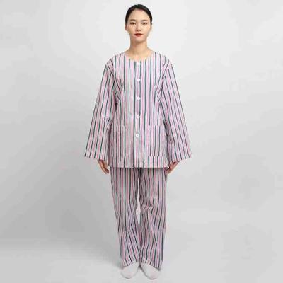 China Wholesale Cotton Hospital Long Sleeve Patient Gown Non Disposable Convalescent clothing for sale