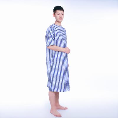 China Oem Medical Short Sleeve Hospital Patients Clothing For Hospital Clothing Patient Gown Clothes Cotton Te koop