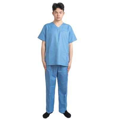 China 2020Wholesale Hospital Uniform reusable surgical gown waterproof Surgical surgical scrub suit en venta