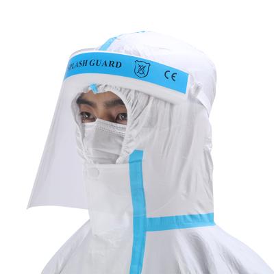 China Medical Use Protective Full Face Safety Visor Eye Face Cover Protective Shields for sale