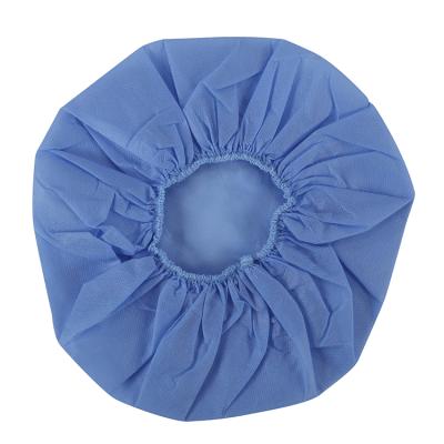 China Non Woven Medical Surgical Blue Disposable Cap Head Cover for sale