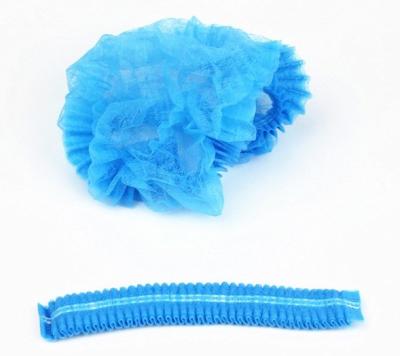 China Non Woven Medical Surgical Blue Disposable Cap Head Cover en venta