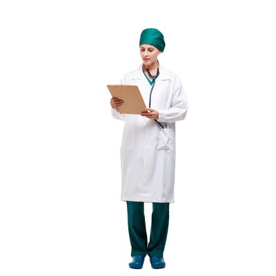 Cina Hospital Uniform Professional Doctor Wear Medical White Lab Doctor Coat in vendita