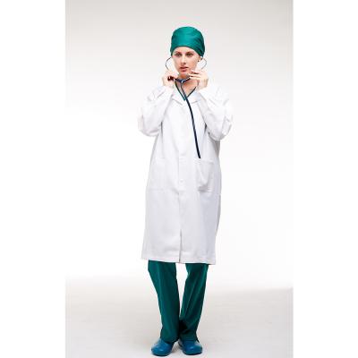 China High Quality White Coat Doctor Uniform Medical Hospital Uniforms à venda