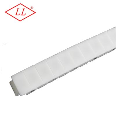 China Factory 60P Plastic Case Miniature Conveyor Chain With White POM Acetal for sale