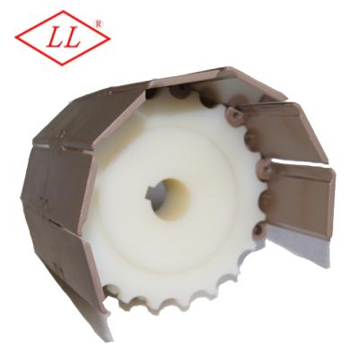 China LF820-K400 Conveyor Chain Plastic Straight Running Hinge Flat Surface Single Chain for sale