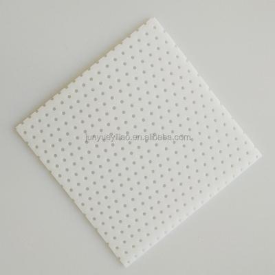 China 10x10cm Malleable Square Shape White Thermoplastic Nose Splint For Nose Brace Surgery for sale