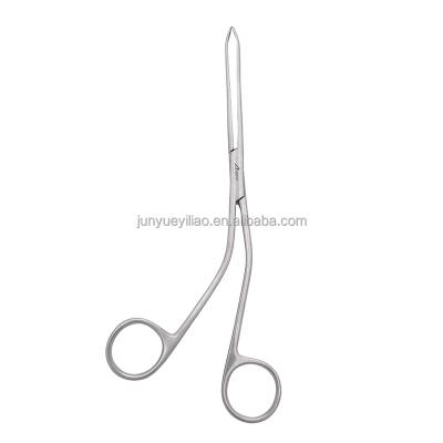 China Hold Surgical Instruments Nasal Plastic Rhinoplasty Forceps Implant Stainless Steel PTFE Implant 18cm Nasal Dressing Forceps for sale