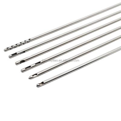 China Auto-fat Breast Injection Steel Liposuction Cannulas Surgical Instruments for sale