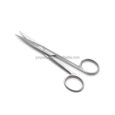 China Steel Surgical Working Straight Suture Scissors 145mm b/b Plastic Surgery Scissors for sale