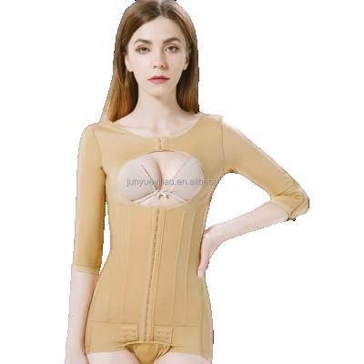 China Antibacterial Bodysuit Tummy Control Women Waist Trainer Slimming Body Shaper Colombian Underwear Mail Liposuction Reducing Girdles Full for sale