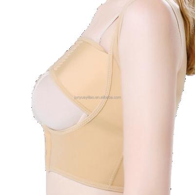 China Stage 1 Degree Cloth Surgery Liposuction Garment Body Shaper Breast Medical Bra Antibacterial for sale